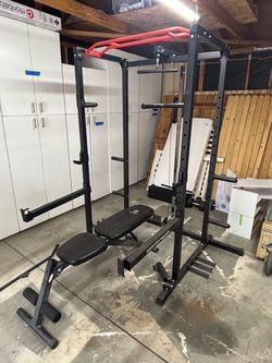 Power Cage and Bench