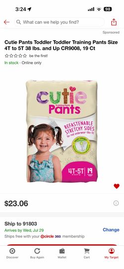 Pull up diapers