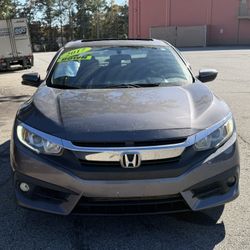 2017 Honda Civic EX-T 1.5 L Gray 