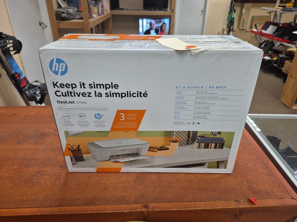 NEW HP Deskjet 2755e Print Scan Copy Printer