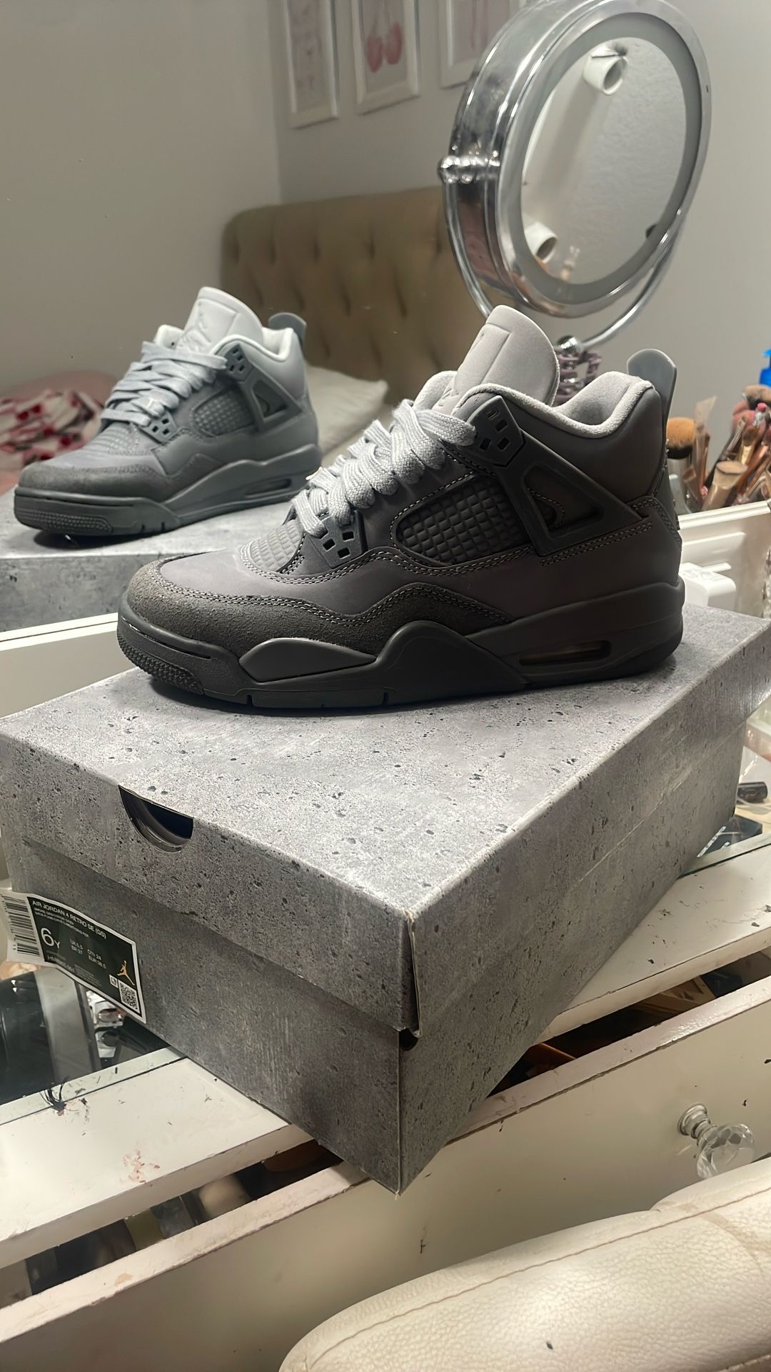 Jordan 4 Wet Cement