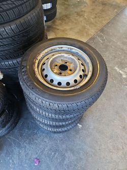 Set tires and rims 175/70/13 Sunny Tires