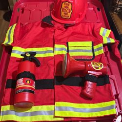 Fire Chief Dress Up Costume 
