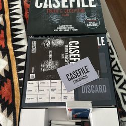 CaseFile Board Game New 