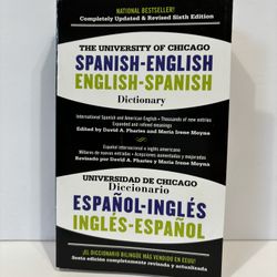 The University of Chicago Spanish-English Dictionary/Diccionario Universidad...