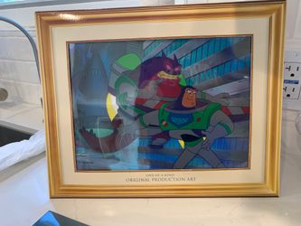Buzz light-year original production art one of a kind