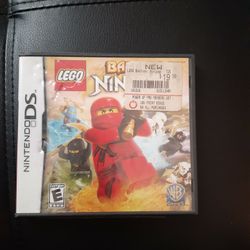 Nintendo Ds Game ...lego Battles Ninjago!!!