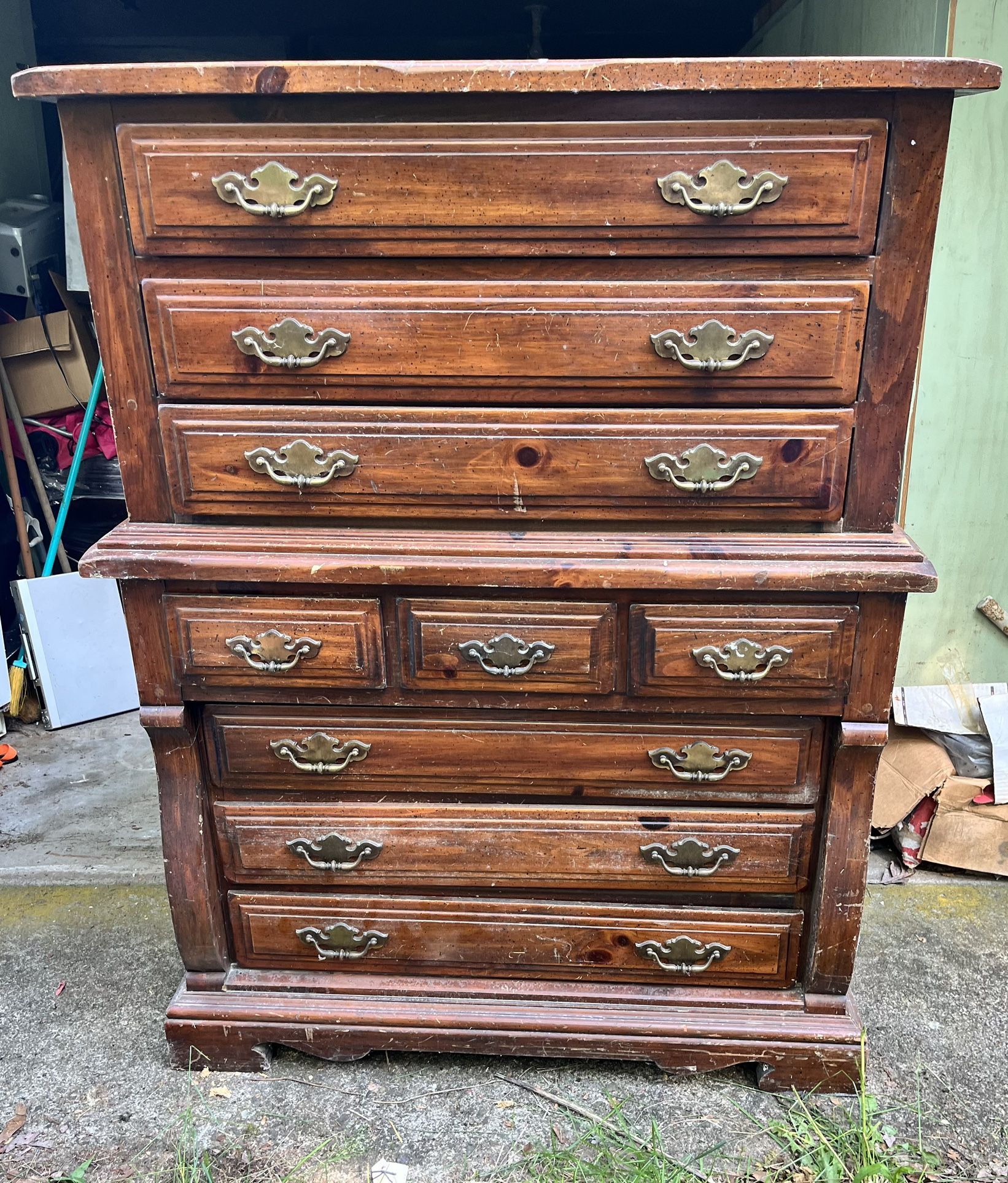 Vintage 4pc Bedroom Set (Real Wood)