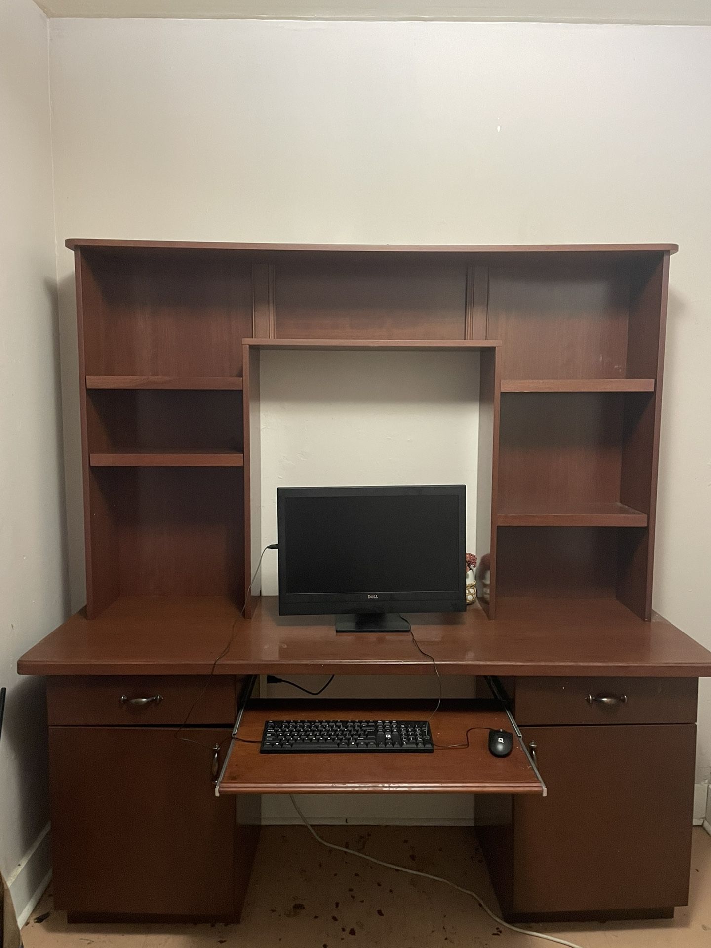 Desk For Office Cherry Wood