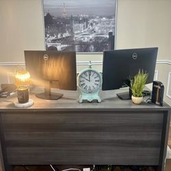 Modern Desk & Filing Cabinet