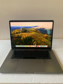 2018 Touchbar Apple Macbook pro 16”— intel i7, 16 GB memory, 256 GB SSD very good condition video Editing, School