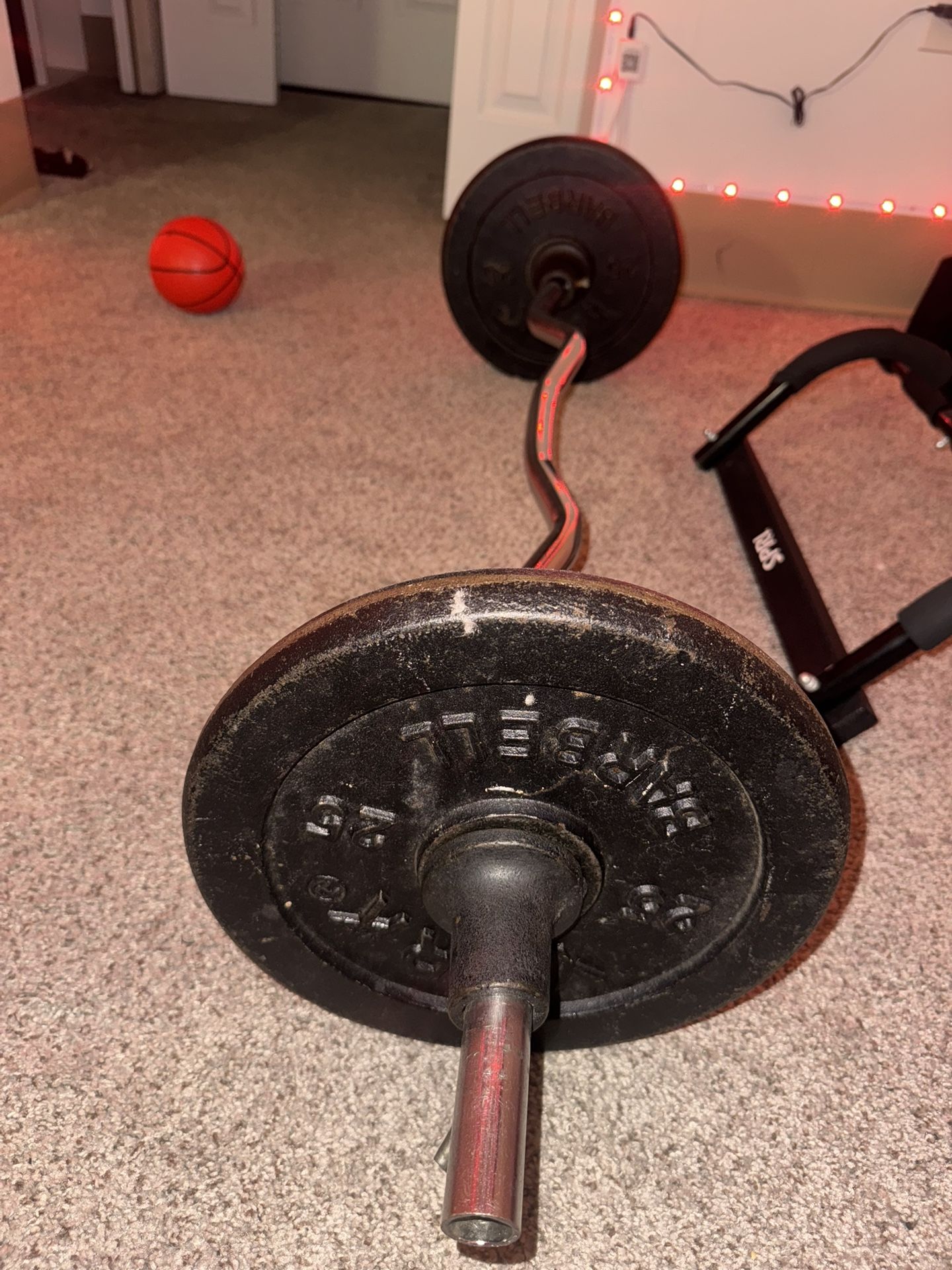 1” Hole Curl Bar