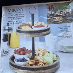 MIKASA. 2 TIER LAZY SUSAN
