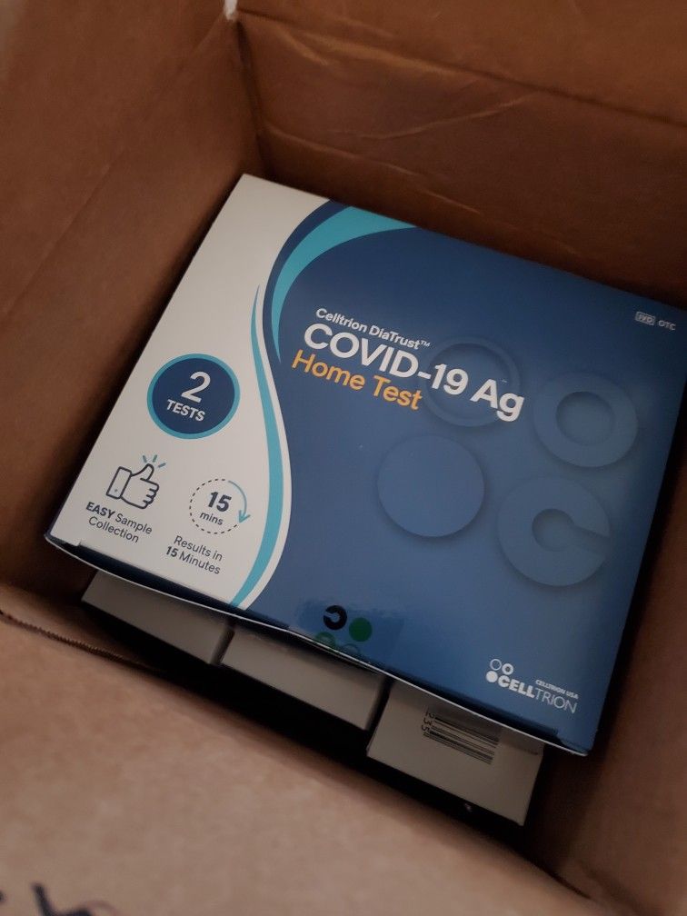 Free Covid Tests Boxes Of Them