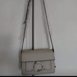 New, Leather Crossbody Purse 