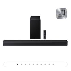 Samsung Sound Bar With Subwoofers