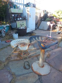 Tractor seat stools