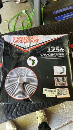 Stainless steel garden hose