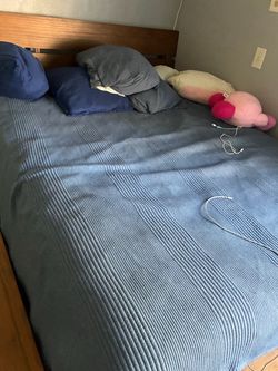 Modern Queen Bed Frame (ONLY FRAME NOT MATTRESS)