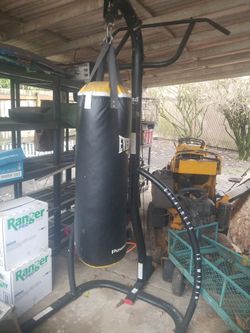 Punching Bag With Frame