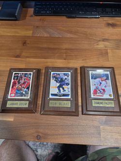 150+ Sports Card Collection Binder & Wall Plaques - MJ, A-Rod, Dirk Rookie, Odom, HOFers