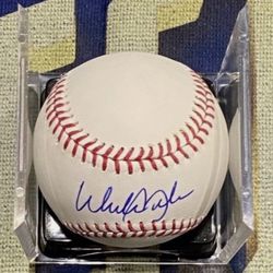 Walker Buehler autographed Rawlings Official MLB baseball.