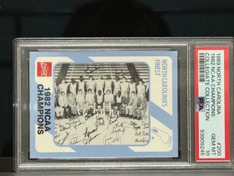 1989 North Carolina Collegiate Collection PSA 10