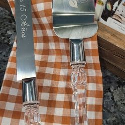 Quincenera Cake Cutter Set