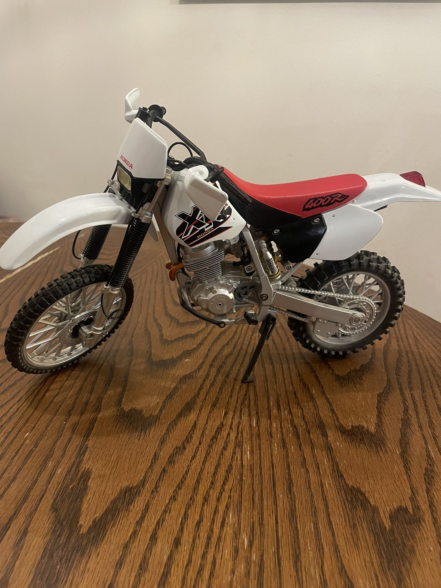 Toy Diecast Honda Xr400r Dirt Bike