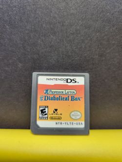 NINTENDO DS PROFESSOR LAYTON AND THE DIABOLICAL BOX