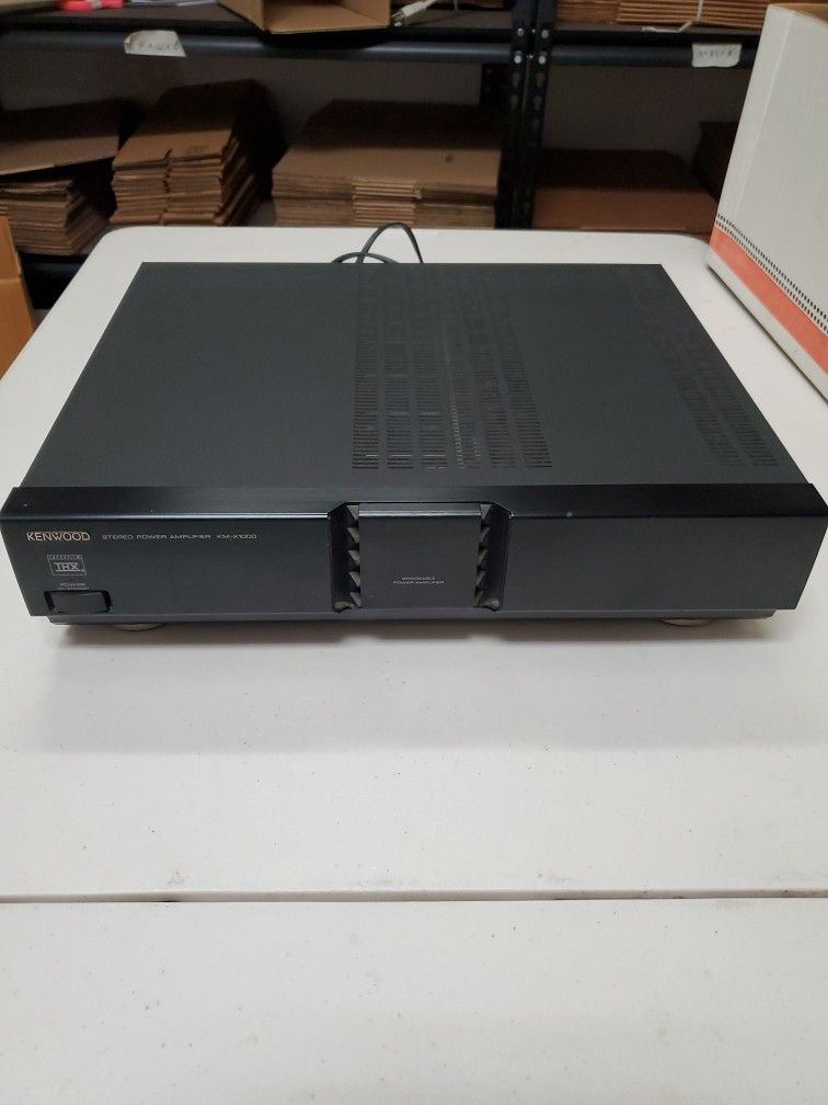 Kenwood KM-X1000 Power Amplifier THX certified 2x 130Watt or 1x 270Watt