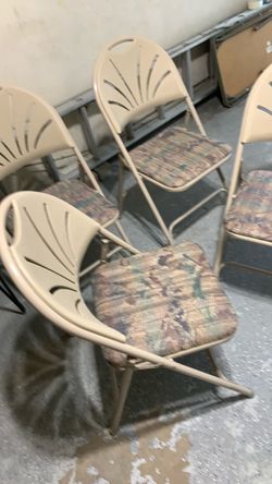 4 cushion chairs