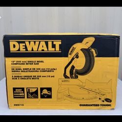 DEWALT 15 Amp Corded 12 in. Single Bevel Compound Miter Saw 