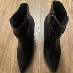 Leather Black Boots