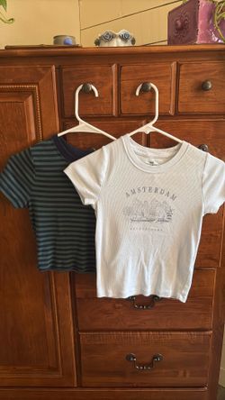 2 Hollister shirts (size small)