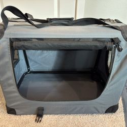 Foldable Pet Carrier for Cats & Small Dogs – Soft-Sided Travel Crate