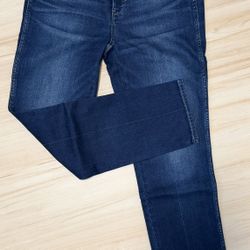 White, House Black Market Crop Jeans Size 6