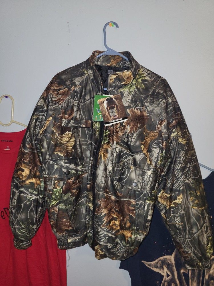 waterproof heat sealed jacket size small 