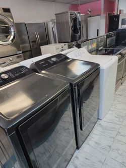 Samsung Washer And Dryer top load set ultra large capacity
