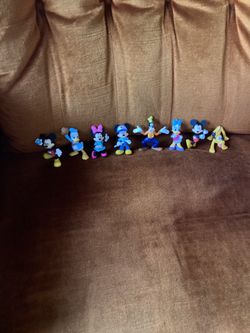 Disney Junior Mini PVC Figures 2-3" toy Lot Of 8 (read The Description) 