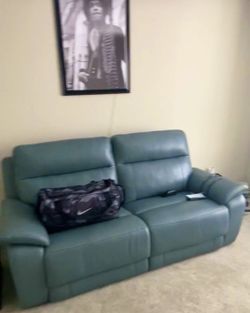 Leather Sofa ⚡️Like new