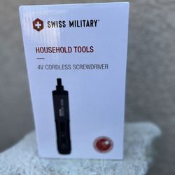 Swiss Military Household Tools - 4V Cordless Screwdriver 