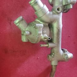 2006 Acura RL Coolant Crossover Pipe Tube Thermostat Housing