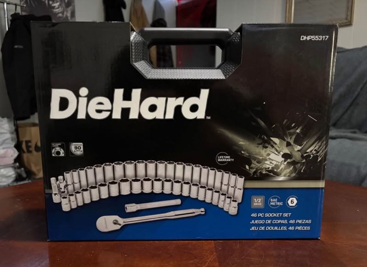 DieHard 46 PC Socket Set DHP55317