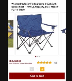 2 Person Chair with Carry Bag