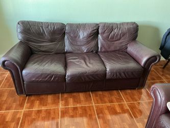 Real Leather Couch