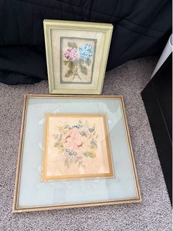 2 vintage decor, picture frames