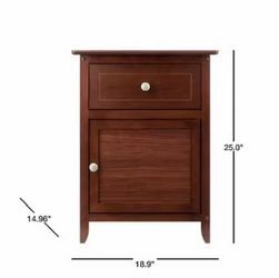 New Walnut Accent Table