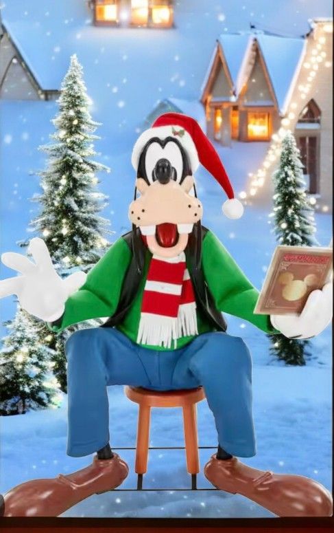 4ft Disney Christmas Goofy 