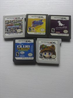 3DS & DS Games!!